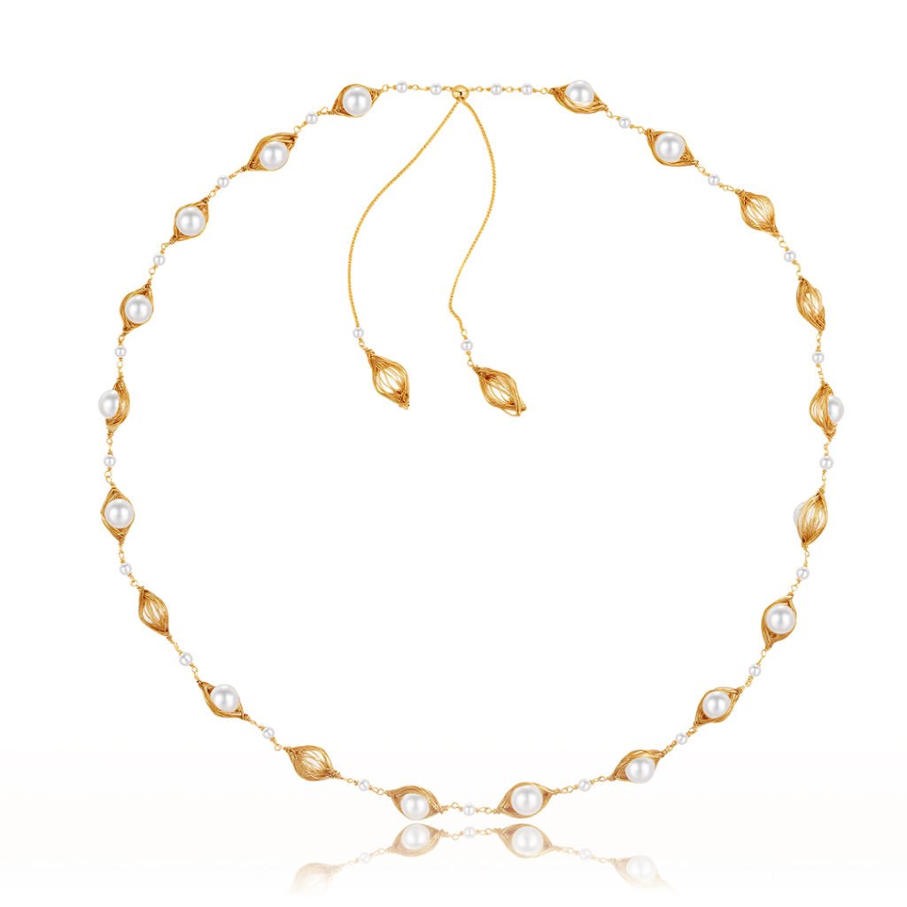 Heavy Industry Original Large Pearl Sweater Necklace